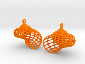 Kai3 Wa in Orange Processed Versatile Plastic