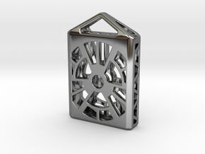 Radiation Lantern 2: Tritium (All Materials) in Fine Detail Polished Silver