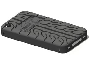 iPhone 4S Cadillac CTS AD08 tread in Black Natural Versatile Plastic