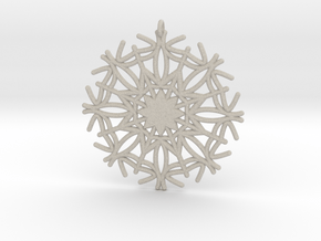 Fruitilicious Snowflake in Natural Sandstone