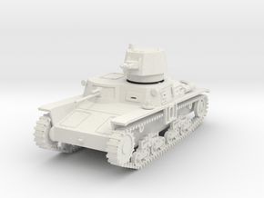 PV102A M11/39 Medium Tank (28mm) in White Natural Versatile Plastic