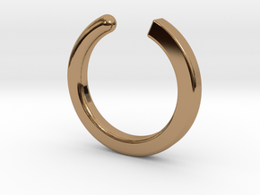 Fable - Size XS in Polished Brass: Extra Small