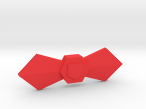 Ka Shapeways in Red Processed Versatile Plastic