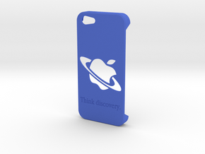Iphone 5 Case - Think Discovery in Blue Processed Versatile Plastic