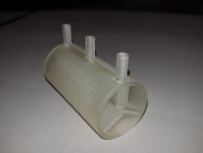 High Flow Airway Sensor in Tan Fine Detail Plastic