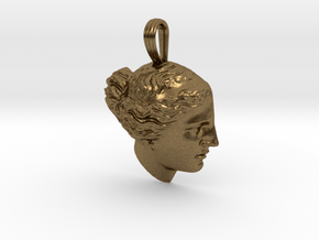 VENUS DE MILO necklace pendant in Natural Bronze