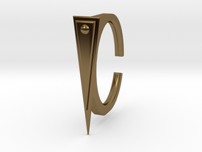 Ring 2-2 in Polished Bronze