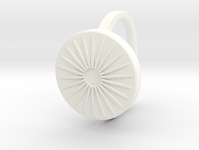 Ring 4-2 in White Processed Versatile Plastic