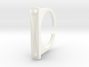 Ring 1-6 in White Processed Versatile Plastic