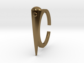 Ring 2-4 in Polished Bronze