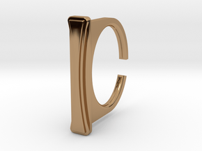 Ring 1-8 in Polished Brass