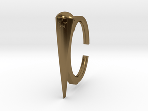 Ring 2-6 in Polished Bronze