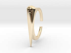 Ring 2-6 in 14k Gold Plated Brass