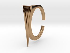 Ring 2-7 in Polished Brass