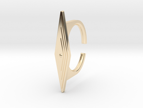 Ring 5-8 in 14k Gold Plated Brass