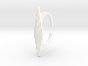 Ring 5-8 in White Processed Versatile Plastic