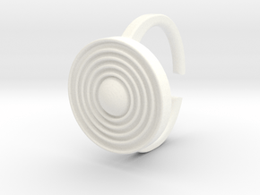 Ring 4-9 in White Processed Versatile Plastic