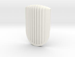 030103-5c in White Processed Versatile Plastic