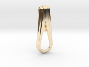030103-6d in 14k Gold Plated Brass