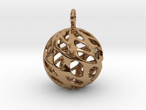 Sphere Pendant in Polished Brass