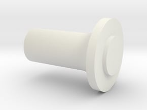 Support flange (PN) to polish (  Mini-Z ) in White Natural Versatile Plastic