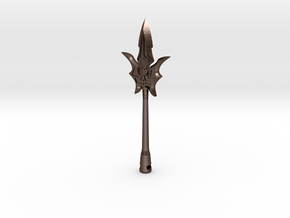 Spear in Polished Bronze Steel