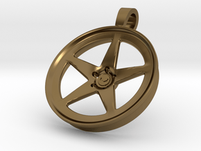 Vossen LC101 KeyChain Pendant 35mm in Polished Bronze