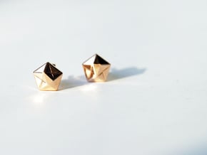 Star Earings in 14k Gold Plated Brass