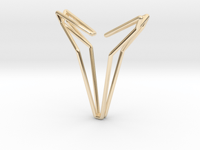 YOUNIVERSAL 8, Pendant in 14K Yellow Gold