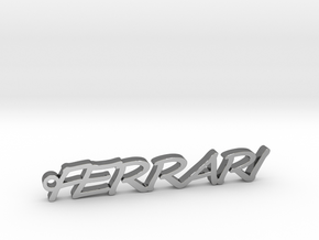 Pendant Ferrari Gold & precious metals in Fine Detail Polished Silver