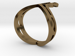 Nor Ring1 in Polished Bronze