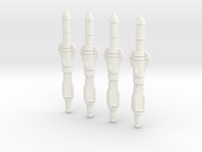 12th Doctor's New Sonic Screwdriver for 5" Figures in White Processed Versatile Plastic