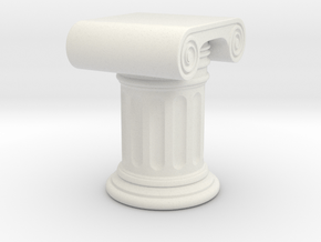 Roman Column New in White Natural Versatile Plastic