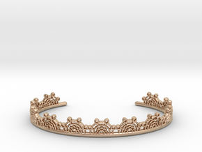 Lace Wrap Cuff - small in 14k Rose Gold