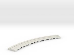 P-9stx-long-9in-curve-1a in White Natural Versatile Plastic