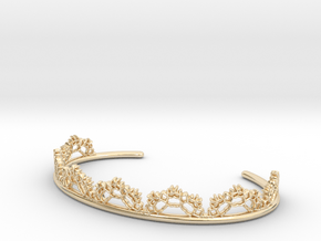 Open Lace Cuff - small in 14k Gold Plated Brass