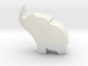 the little elephant in the room in White Natural Versatile Plastic
