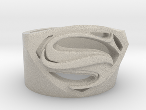 Supweman RIng US10.5 in Natural Sandstone