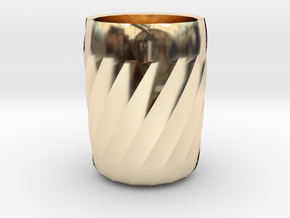 My coffee cup in 14K Yellow Gold