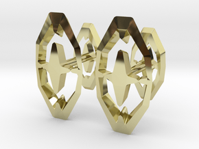 Head To Head 44, Cufflinks  in 18K Gold Plated