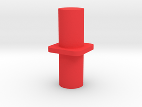 300 Ton Knuckle in Red Processed Versatile Plastic