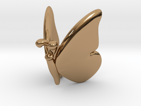 Butterfly 1 - M in Polished Brass