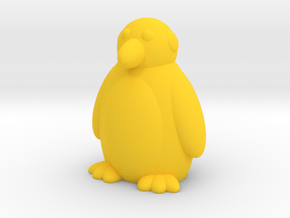 Penguin (Nikoss'Animals) in Yellow Processed Versatile Plastic