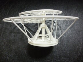Aerial Screw (Leonardo) in White Natural Versatile Plastic