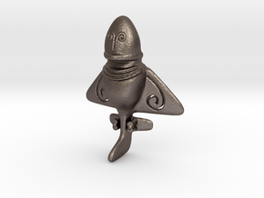 Vimana in Polished Bronzed Silver Steel