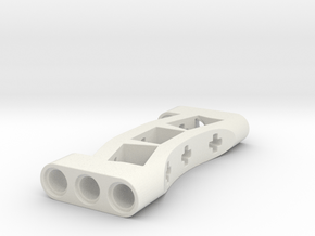 wheelholder for Turntable Support 13m in White Natural Versatile Plastic