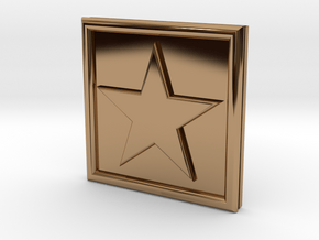 S-1-STAR in Polished Brass