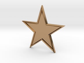 STAR-BASIC-1CHAMPER in Polished Brass