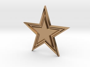 STAR-BASIC-1CHAMPERSTAR in Polished Brass