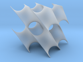 Schwarzcube1 in Smooth Fine Detail Plastic
